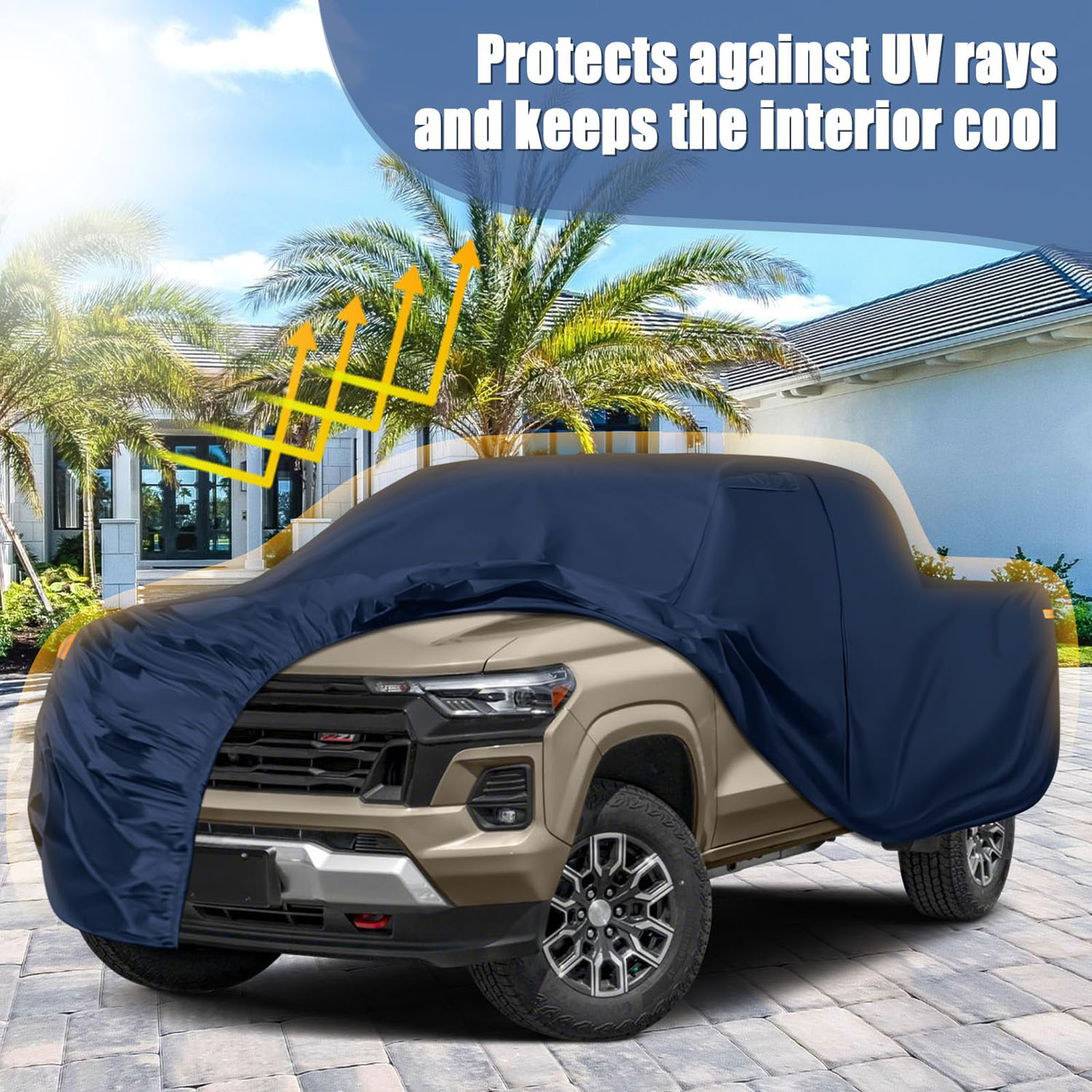 Covelta Waterproof Truck Covers Replace for 2005-2026 Toyota Tacoma Double Cab 5ft 