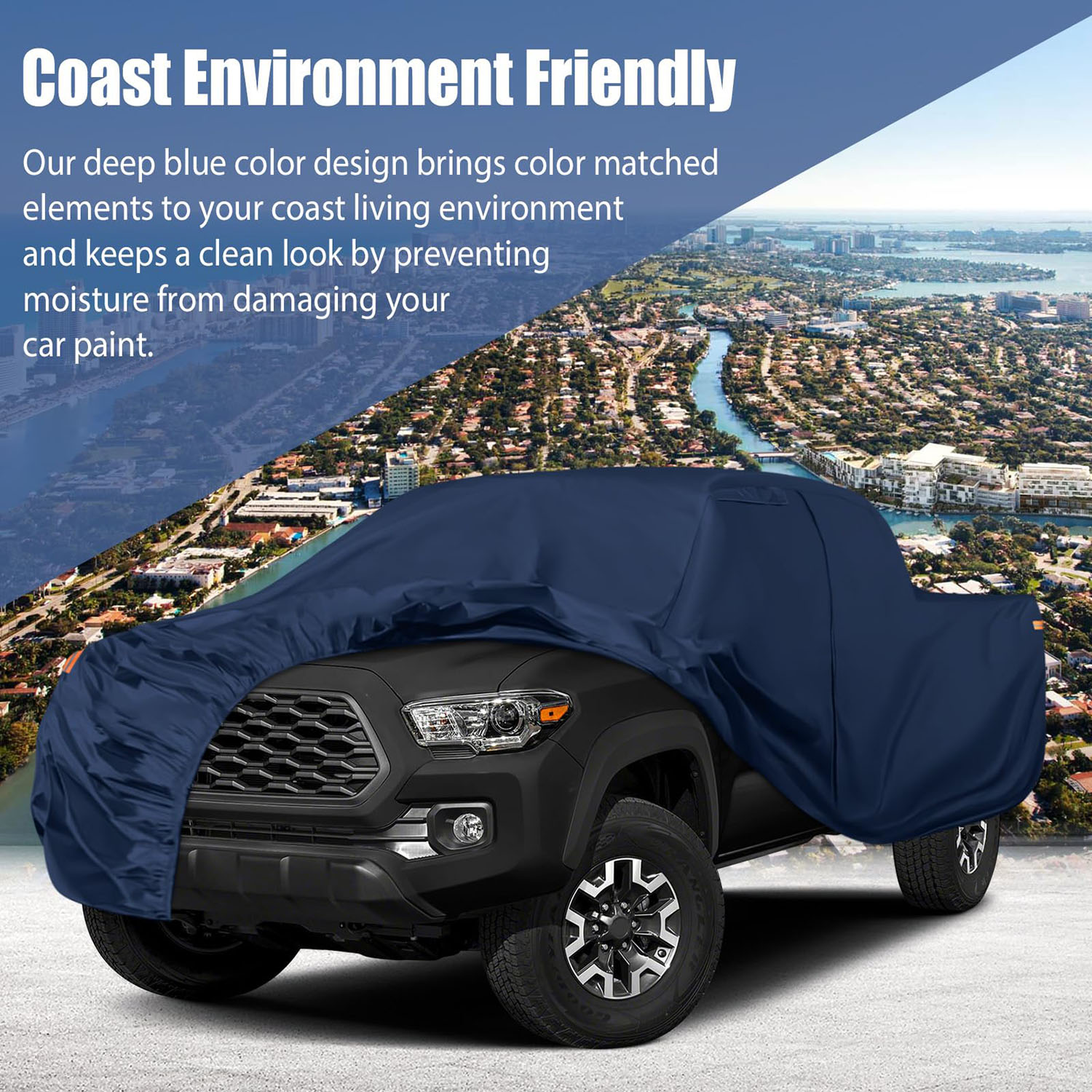 Covelta Waterproof Truck Covers Replace for 2005-2026 Toyota Tacoma Double Cab 6ft 