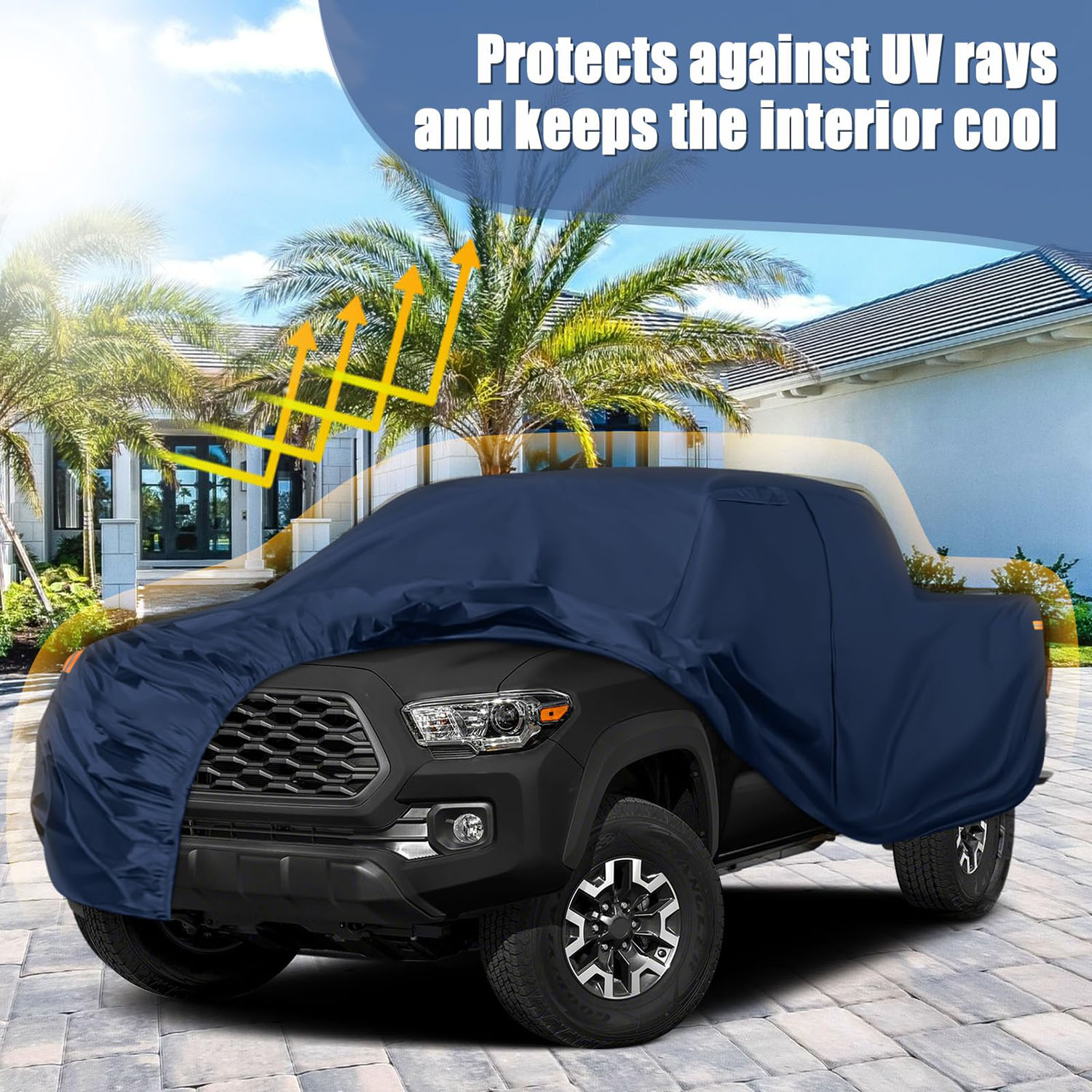 Covelta Waterproof Truck Covers Replace for 2005-2026 Toyota Tacoma Double Cab 6ft 