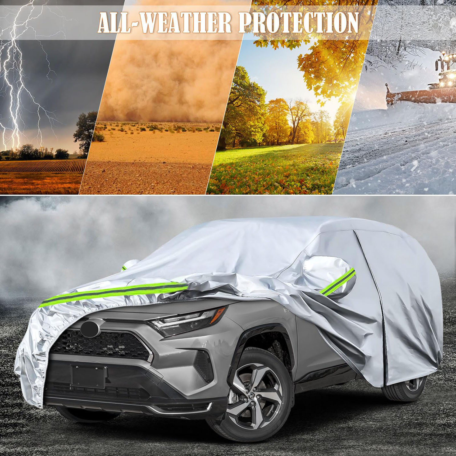Covelta Full Car Cover for 2013–2026 Toyota RAV4
