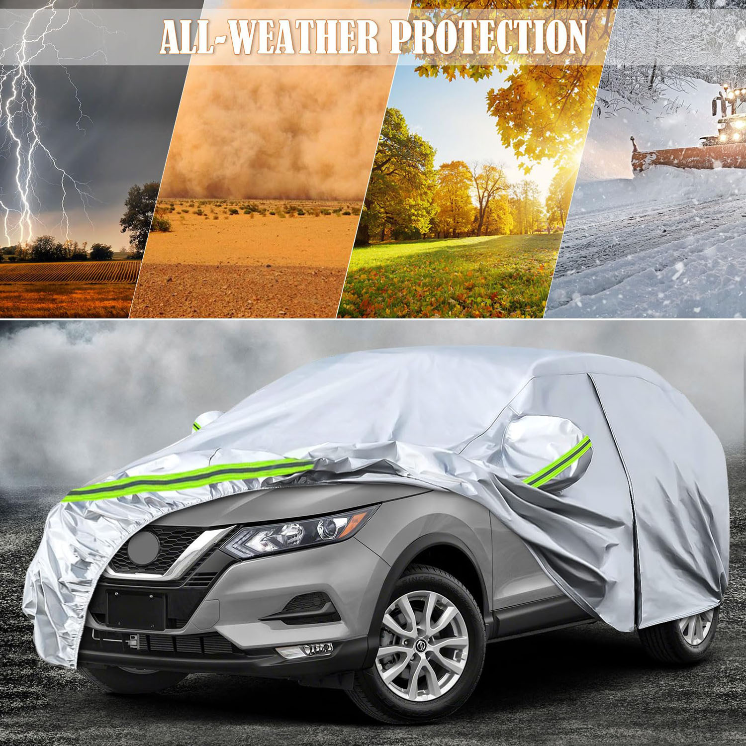 Covelta Full Car Cover for 2008–2026 Nissan Rogue