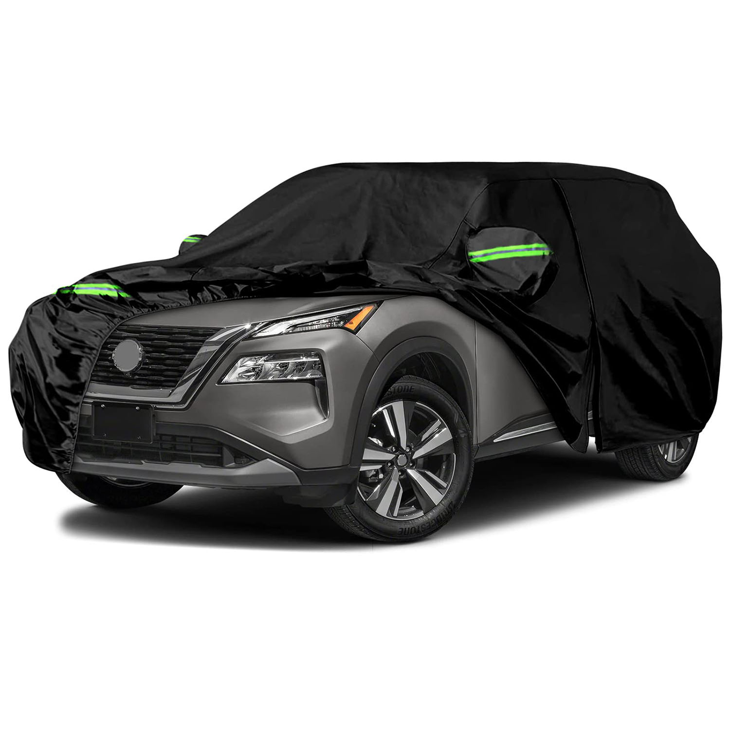 Covelta Full Car Cover for 2008–2026 Nissan Rogue （Black）