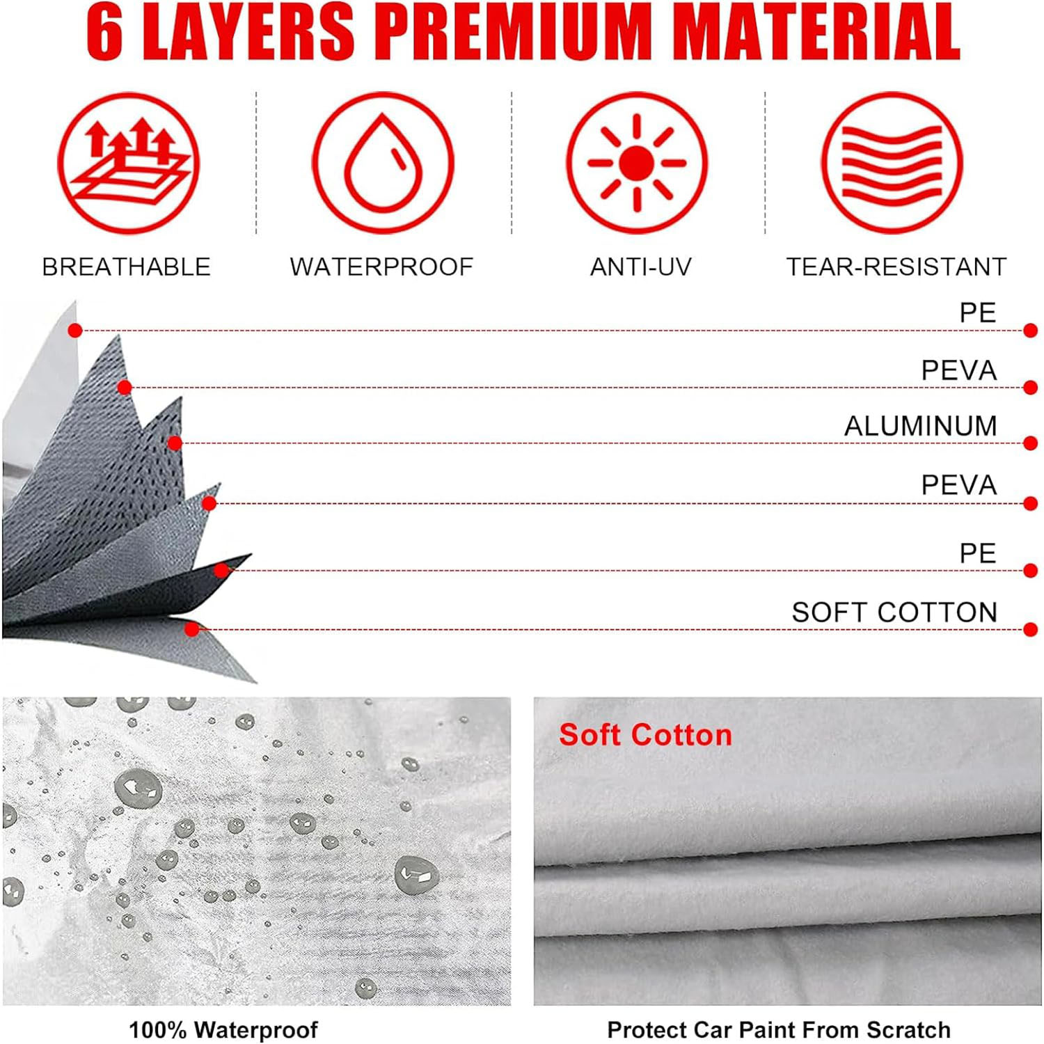 Covelta Full Car Cover for 2020–2025 Toyota Supra GR A90 A91 MK5
