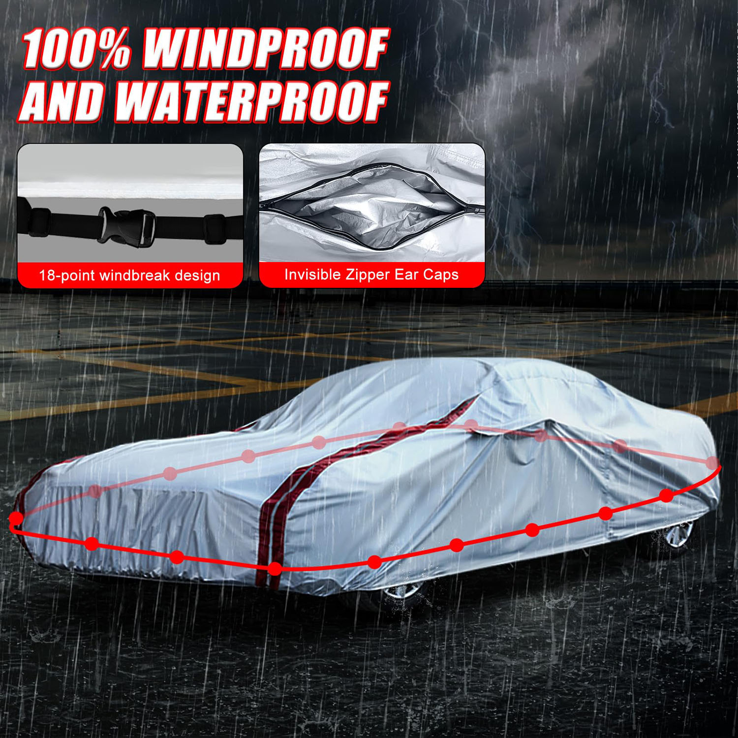 Covelta Full Car Cover for 2020–2025 Toyota Supra GR A90 A91 MK5