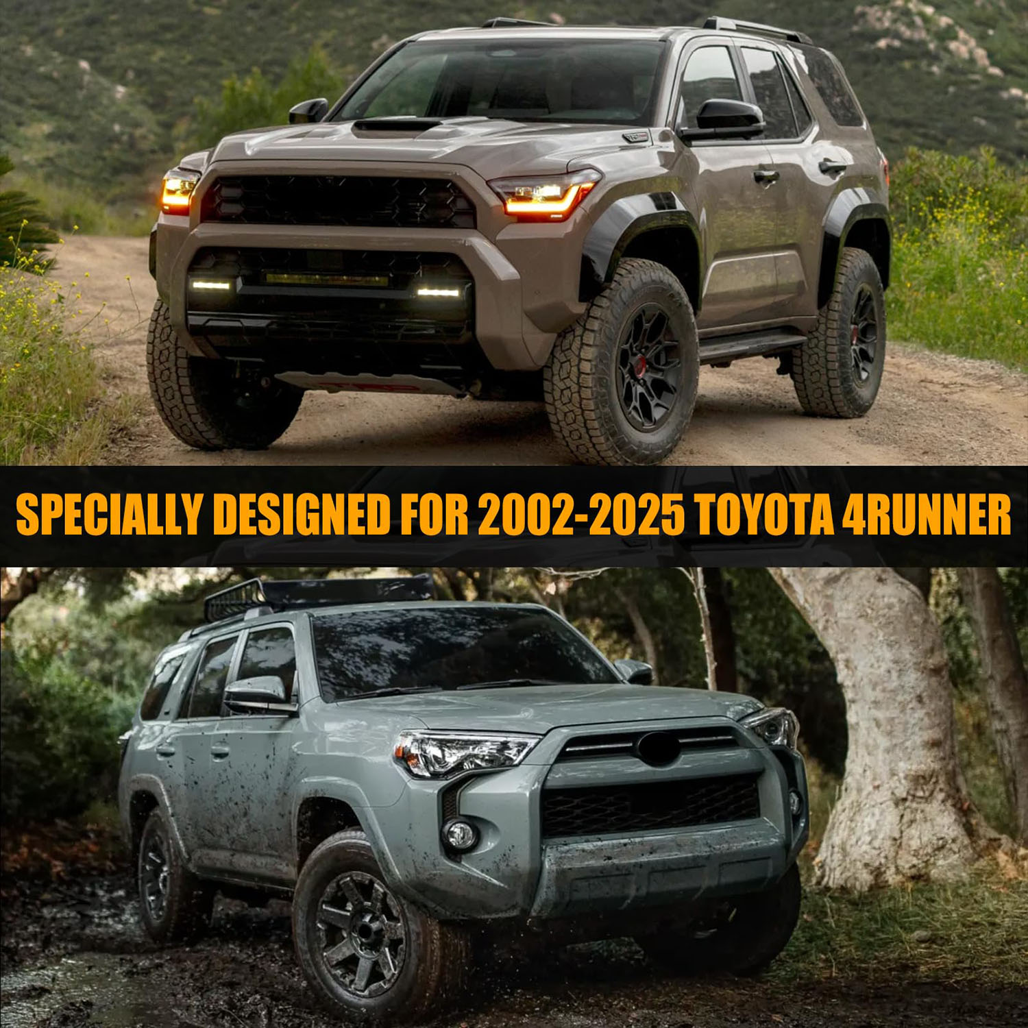 Covelta Car Cover for 2002–2026 Toyota 4Runner（Gray）