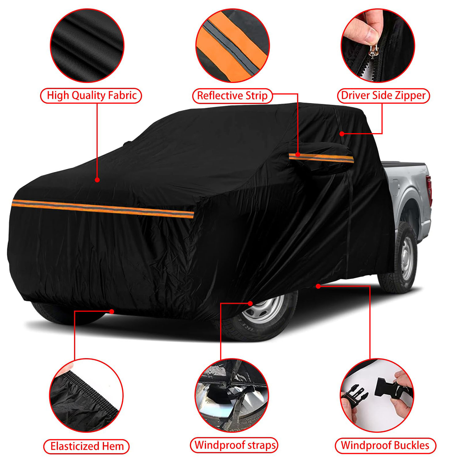 Covelta Truck Cab Cover for Extended Cab Pickup Trucks