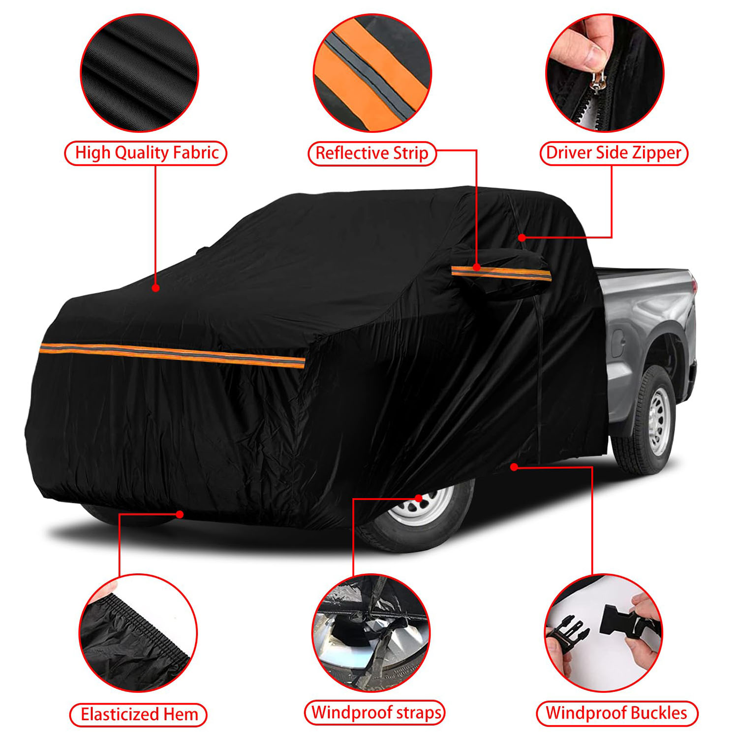 Covelta  Truck Cab Cover for Crew Cab Pickup Trucks