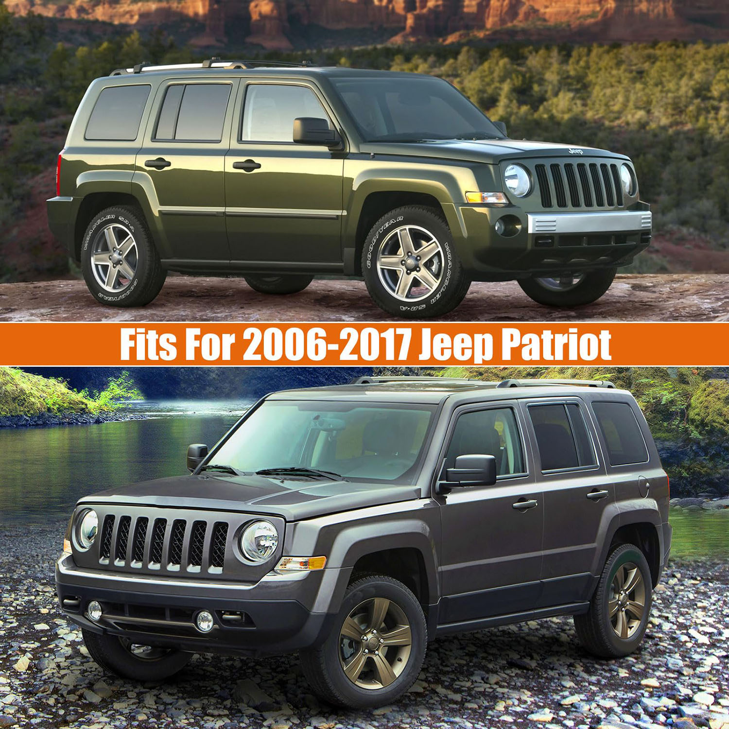 Covelta Full Car Cover for Jeep Patriot 2006-2017