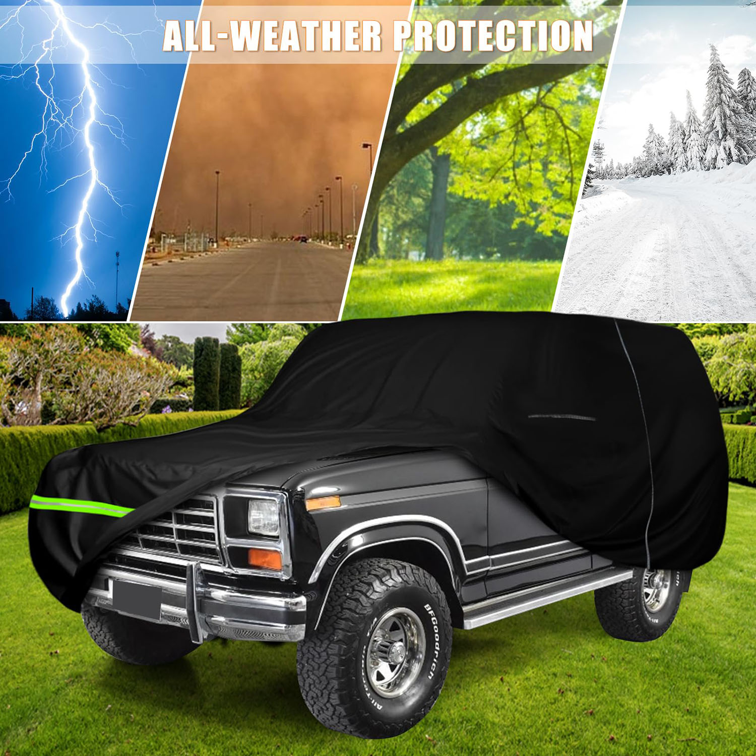 Covelta Full Car Cover for Ford Bronco 1978-1996