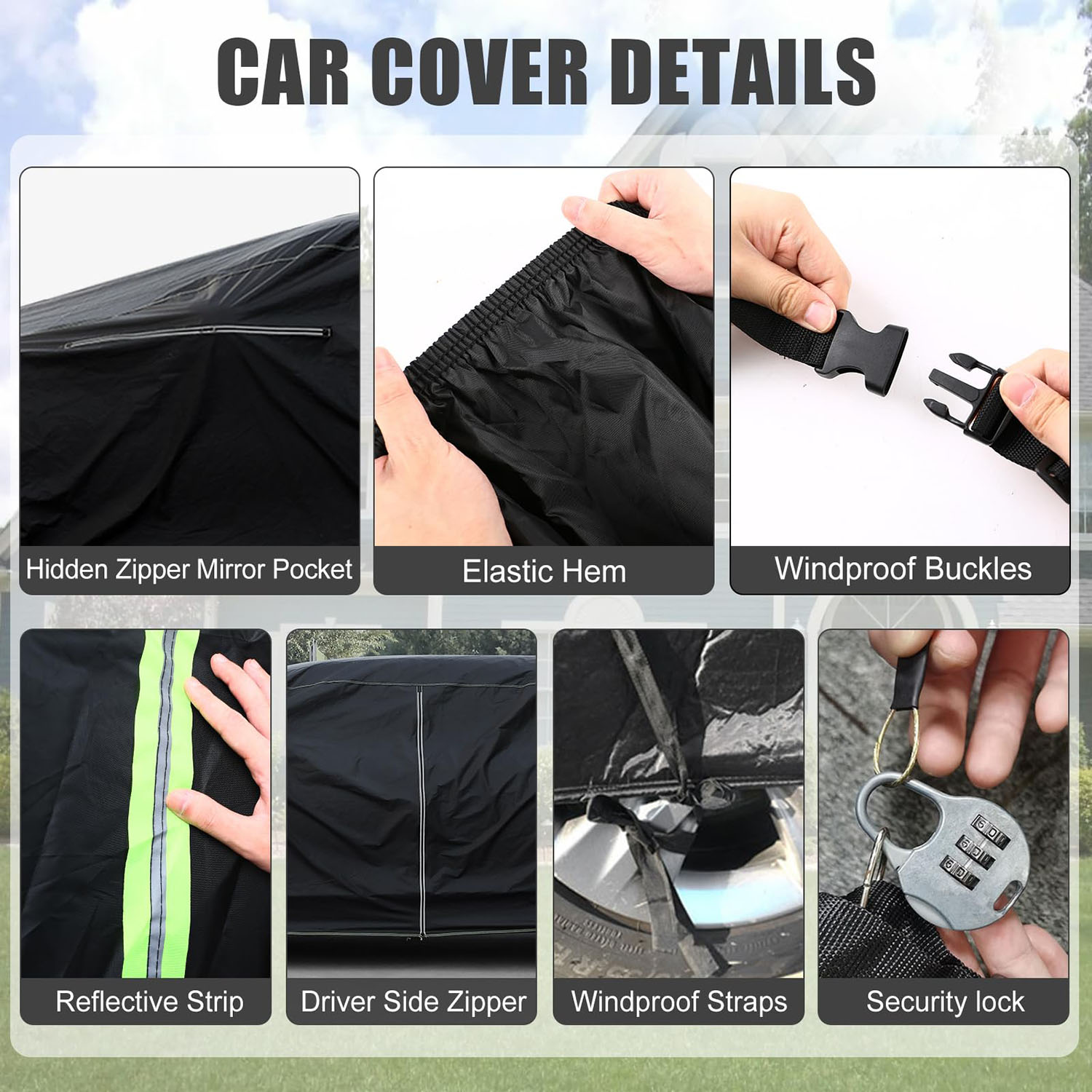 Covelta Full Car Cover for Lincoln Town Car 1981-1997