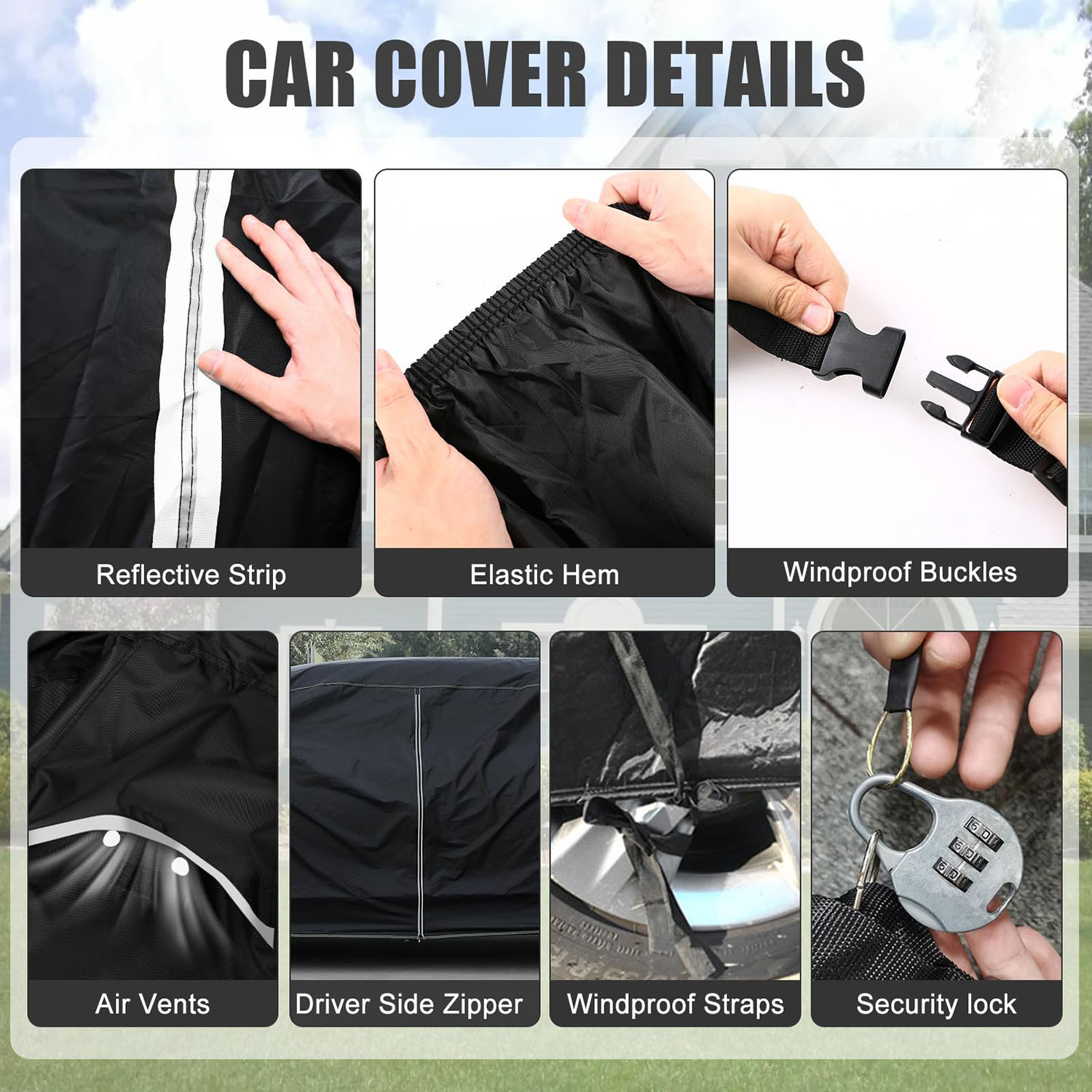 Covelta Car Cover for Cadillac/Chrysler/Lincoln Limousine 26-28ft