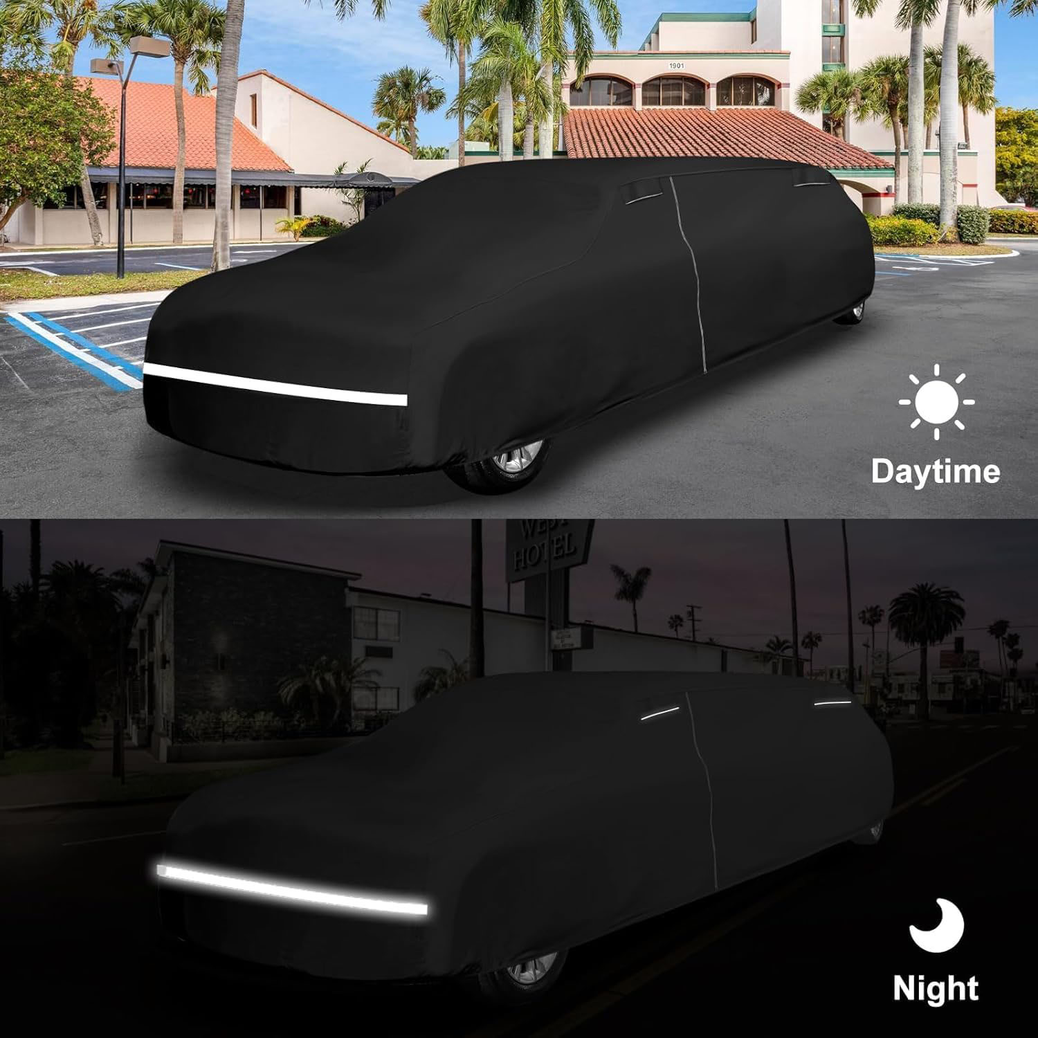 Covelta Car Cover for Cadillac/Lincoln/Chrysler Limousine 28-30ft