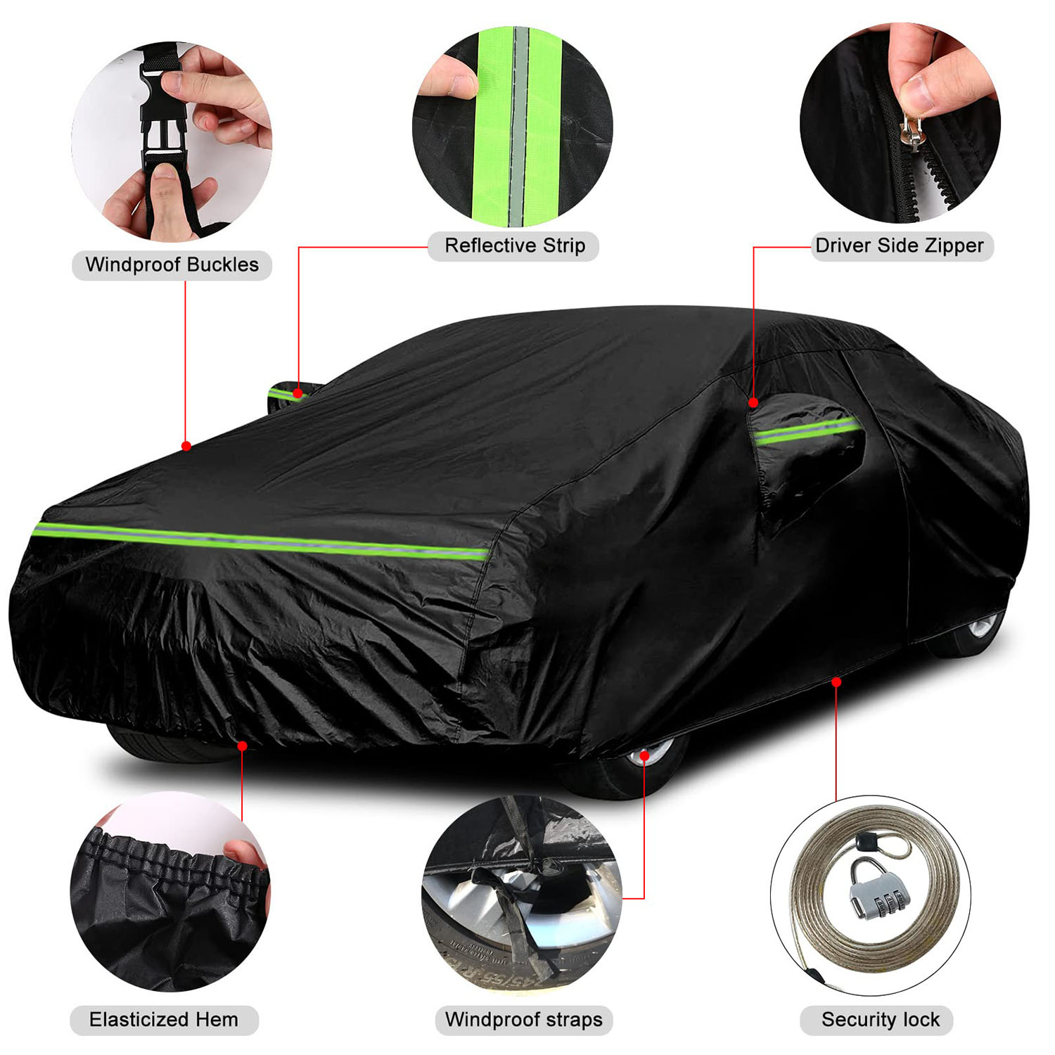 Covelta Full Car Cover for Dodge Charger 1966-1974