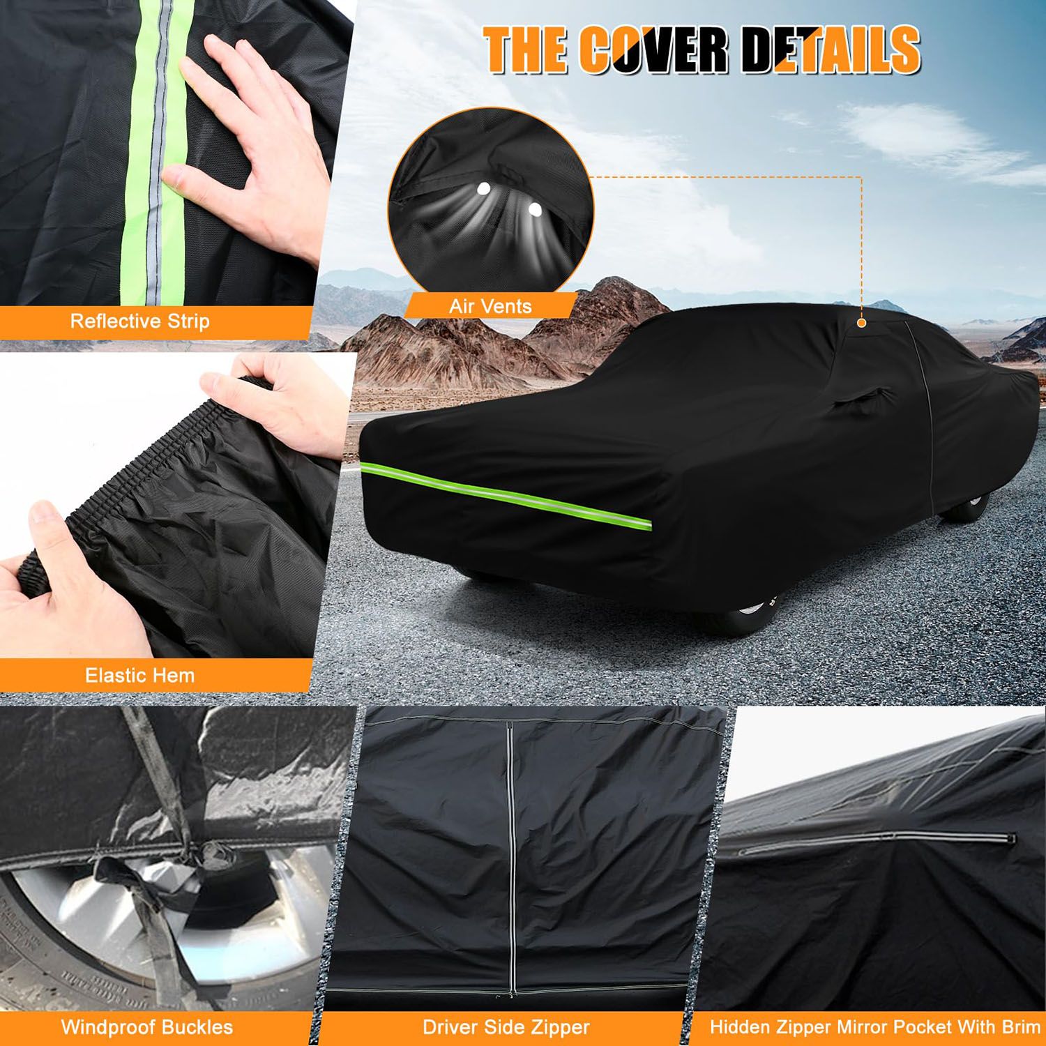Covelta Full Car Cover for Ford Fairlane Sedan Hardtop 1955-1959 1962-1970