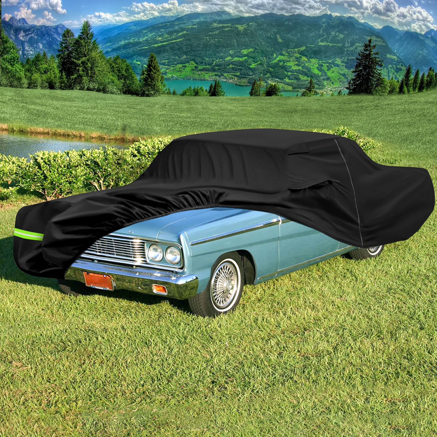 Covelta Full Car Cover for Ford Fairlane Sedan Hardtop 1955-1959 1962-1970