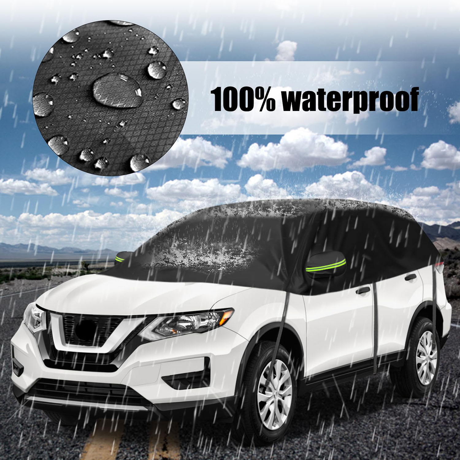 Covelta Half Car Cover for Nissan Rogue 2008-2025