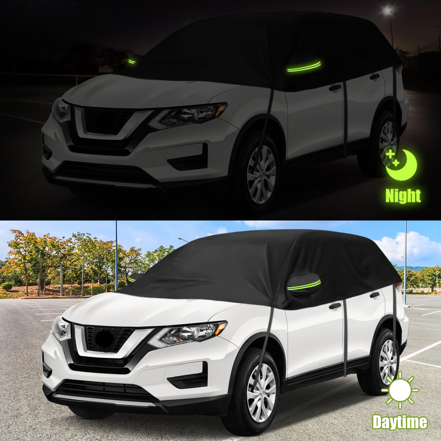 Covelta Half Car Cover for Nissan Rogue 2008-2025