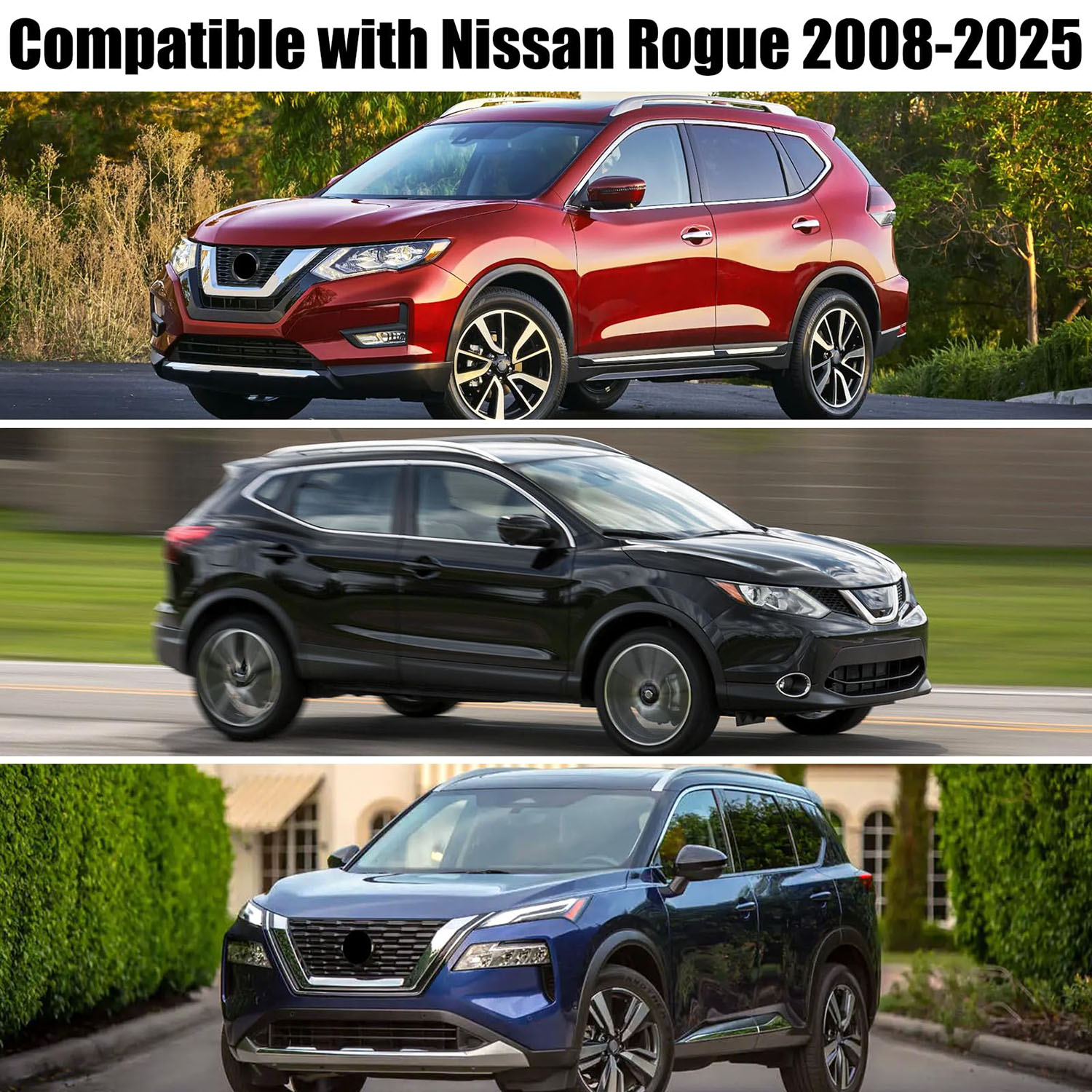 Covelta Half Car Cover for Nissan Rogue 2008-2025