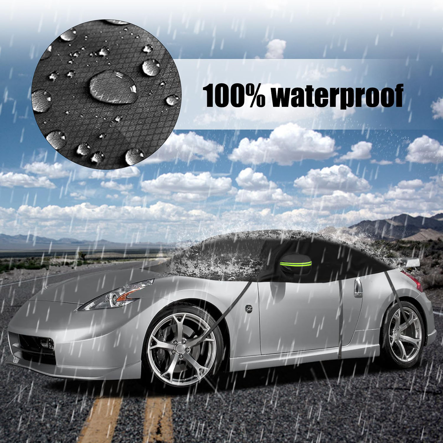 Covelta Half Car Cover for 2003-2025 Nissan Z 350Z 370Z 