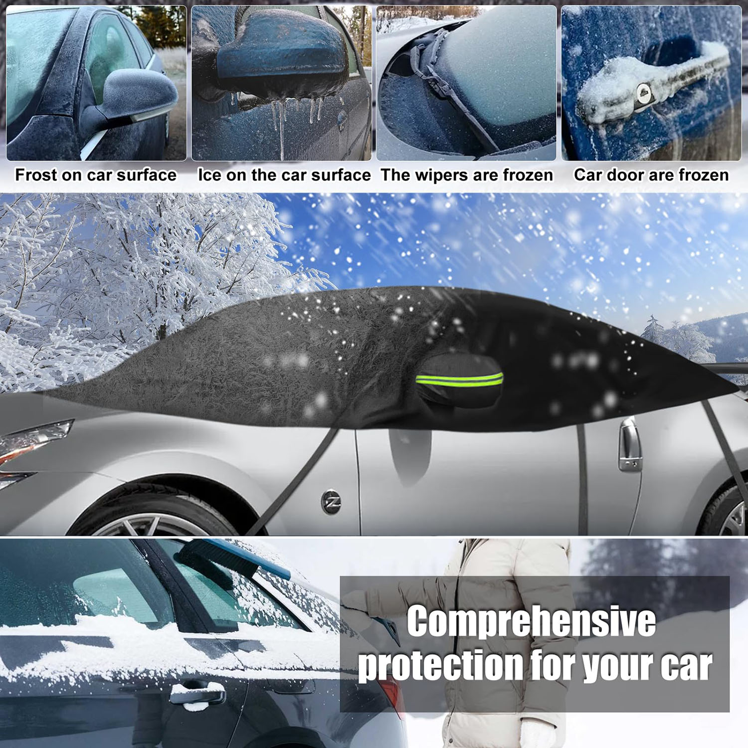 Covelta Half Car Cover for 2003-2025 Nissan Z 350Z 370Z 