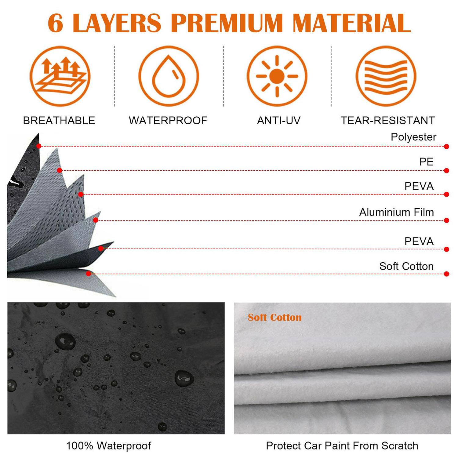 Covelta Half Car Cover for 2003-2025 Nissan Z 350Z 370Z 