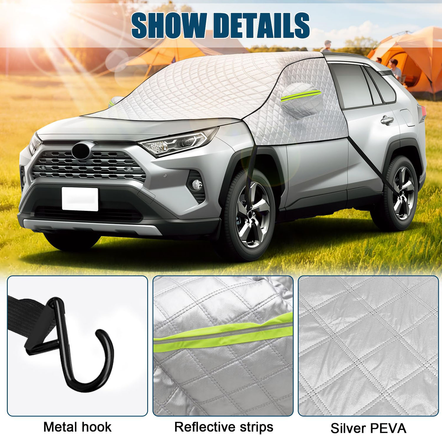 Covelta Windshield Cover for Toyota RAV4 2013-2026