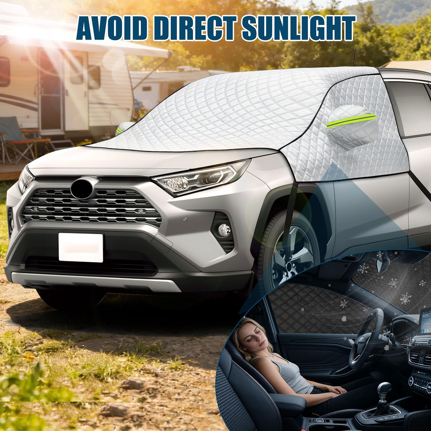 Covelta Windshield Cover for Toyota RAV4 2013-2026