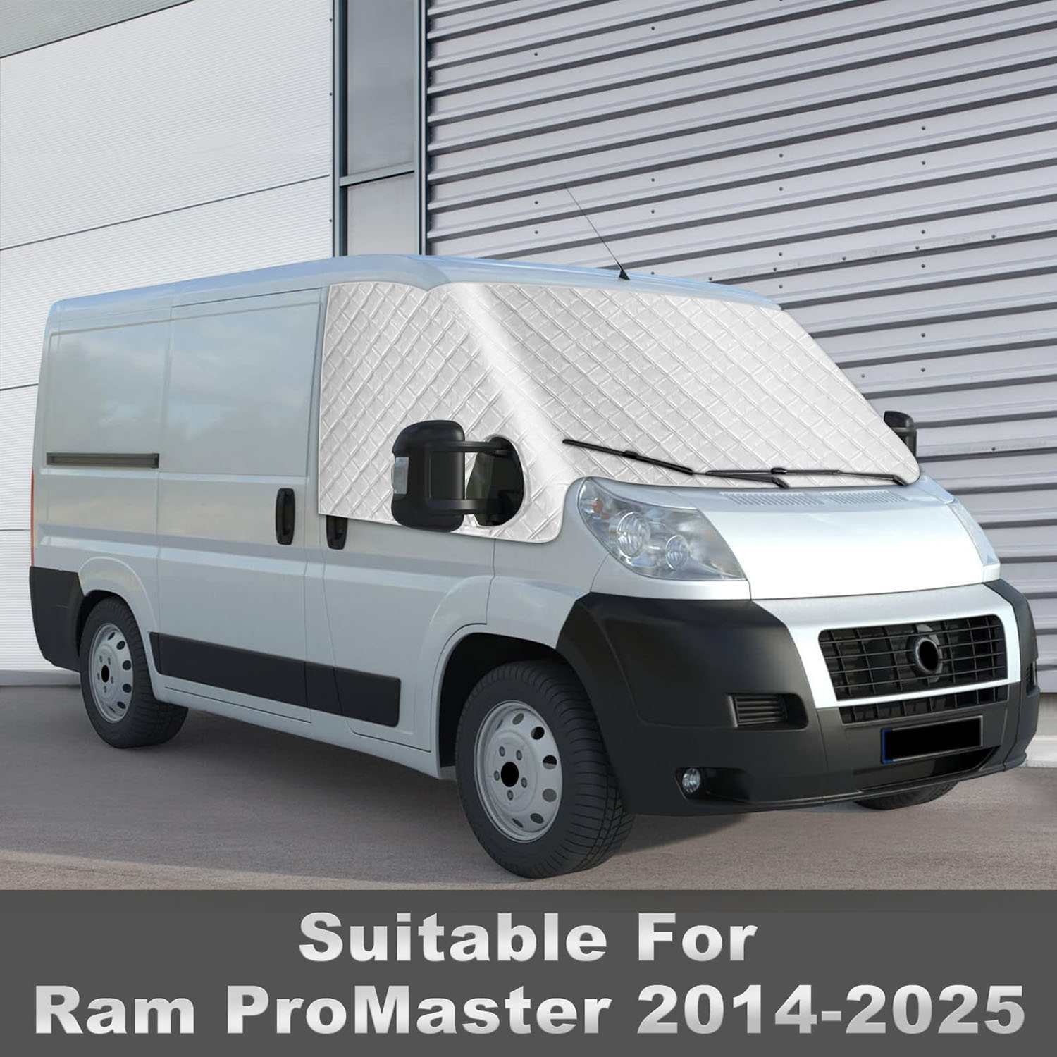 Covelta Windshield Sun Shade for Dodge Ram Promaster 2014-2026