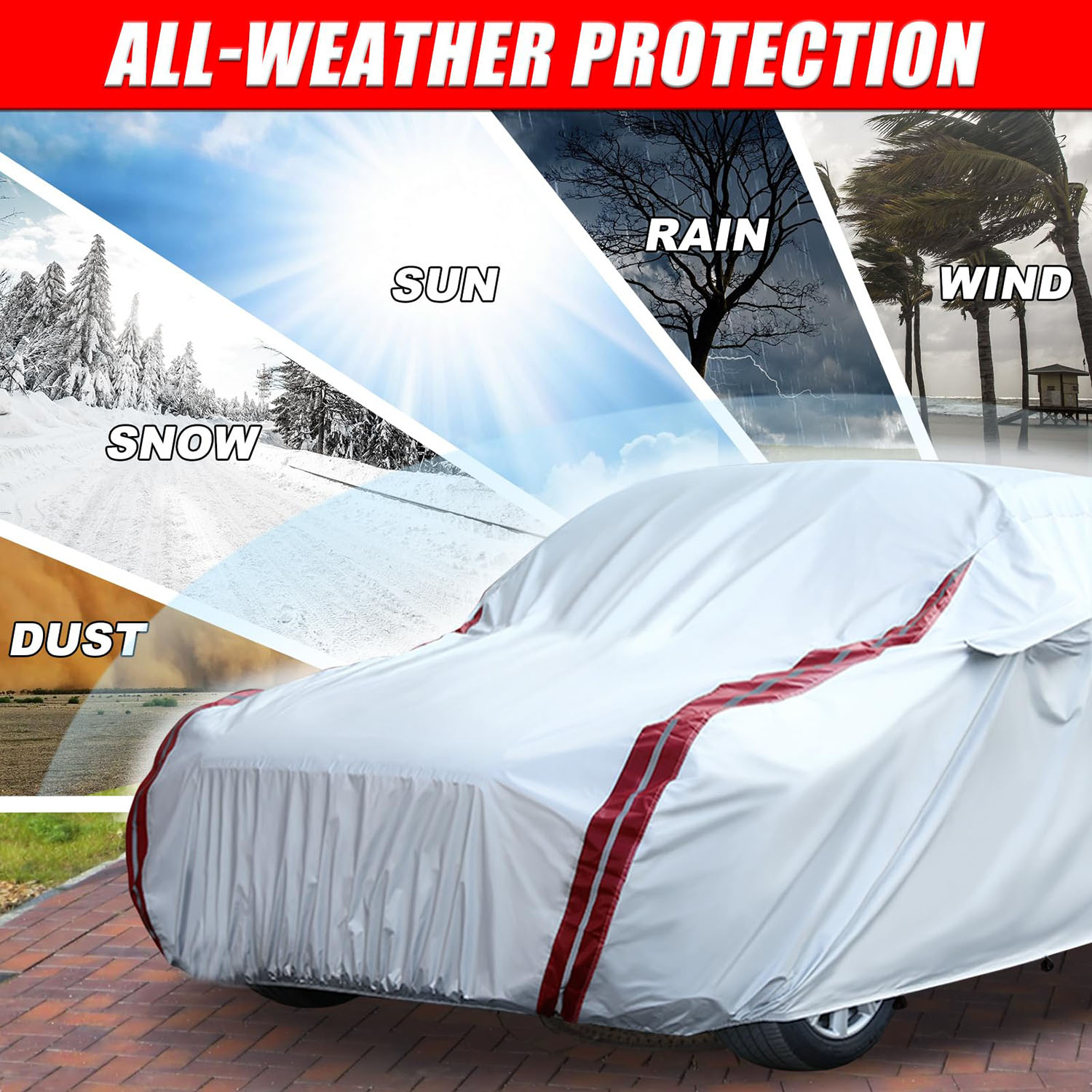 Covelta Full Car Cover for 2011–2021 Jeep Grand Cherokee