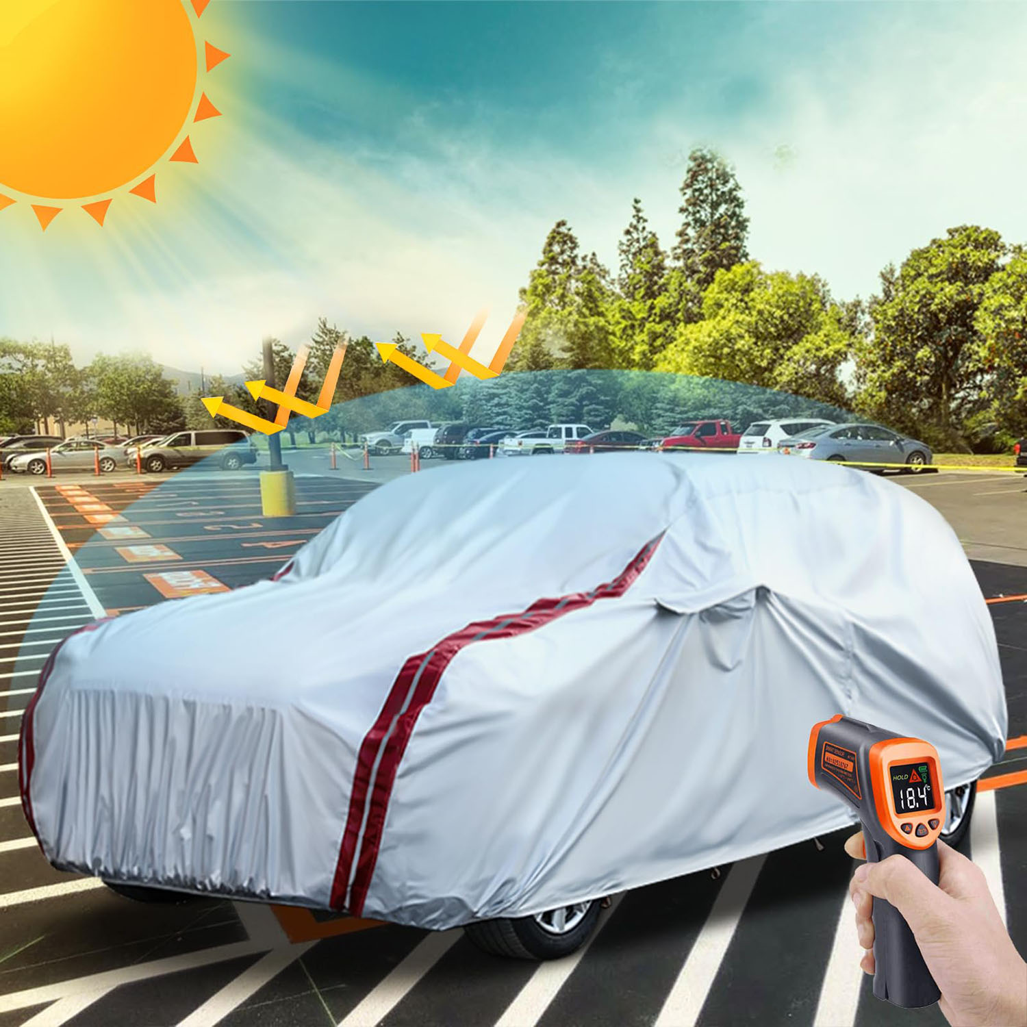 Covelta Full Car Cover for 2011–2021 Jeep Grand Cherokee