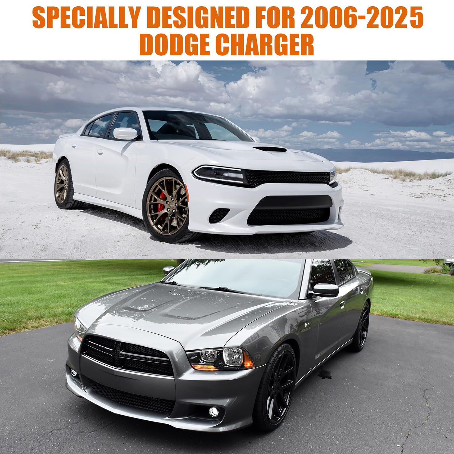 Covelta Waterproof Car Cover for Dodge Charger & Chrysler 300 2006–2026