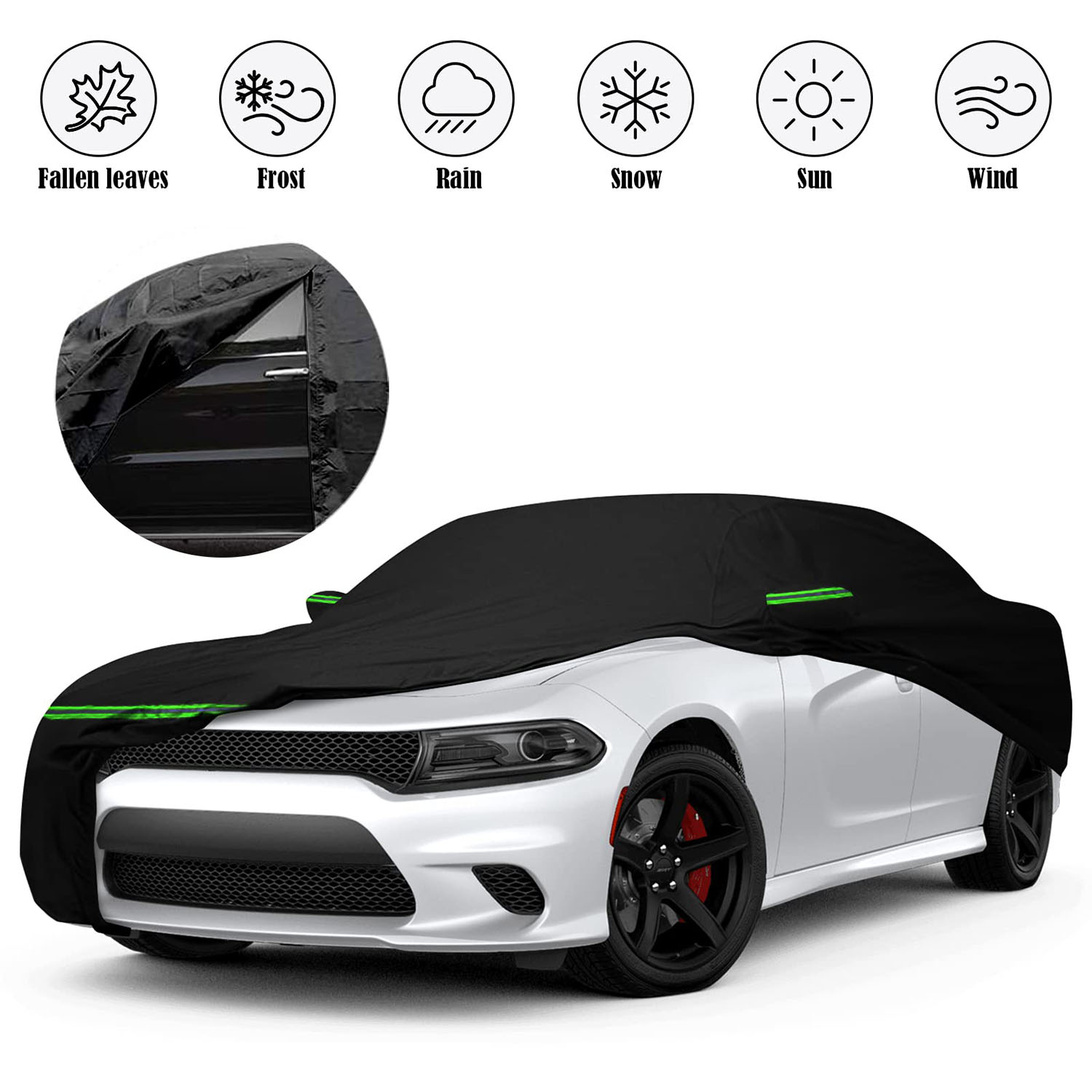 Covelta Waterproof Car Cover for Dodge Charger & Chrysler 300 2006–2026
