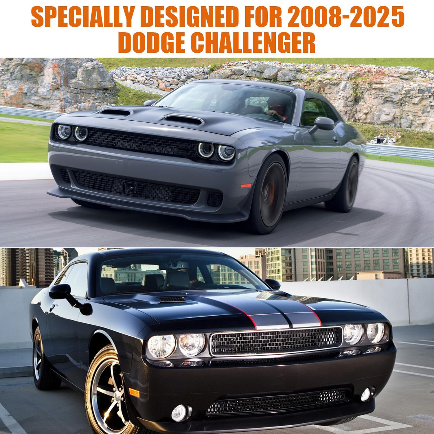Covelta Waterproof Car Cover for 2008–2026 Dodge Challenger 