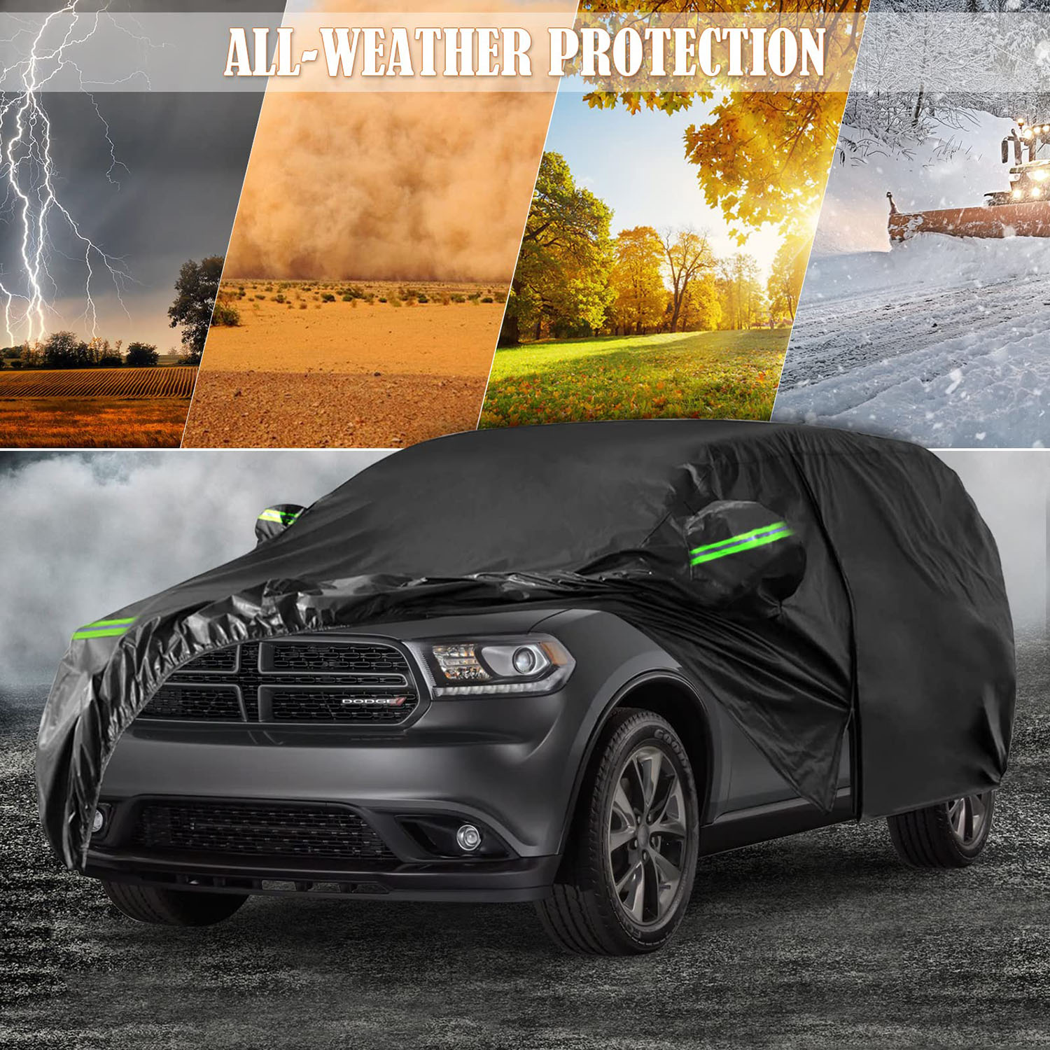 Covelta Waterproof Car Cover for 2011–2026 Dodge Durango