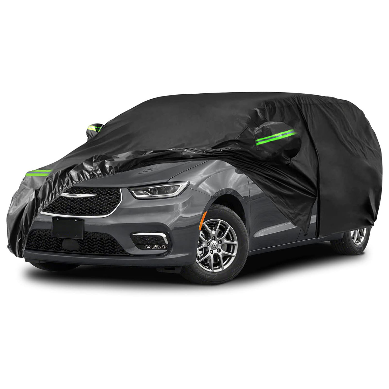 Covelta Waterproof Full Car Cover for 2008–2025 Chrysler Town & Country / Pacifica / Dodge Grand Caravan