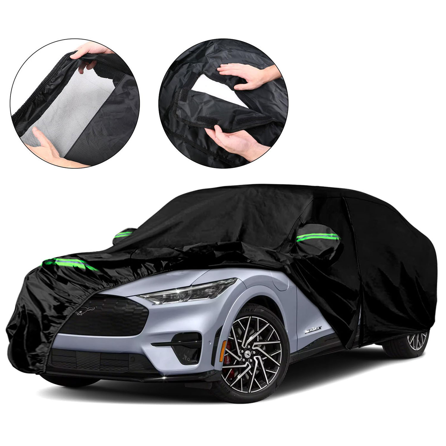 Covelta Waterproof Full Car Cover for 2021–2026 Ford Mustang Mach-E