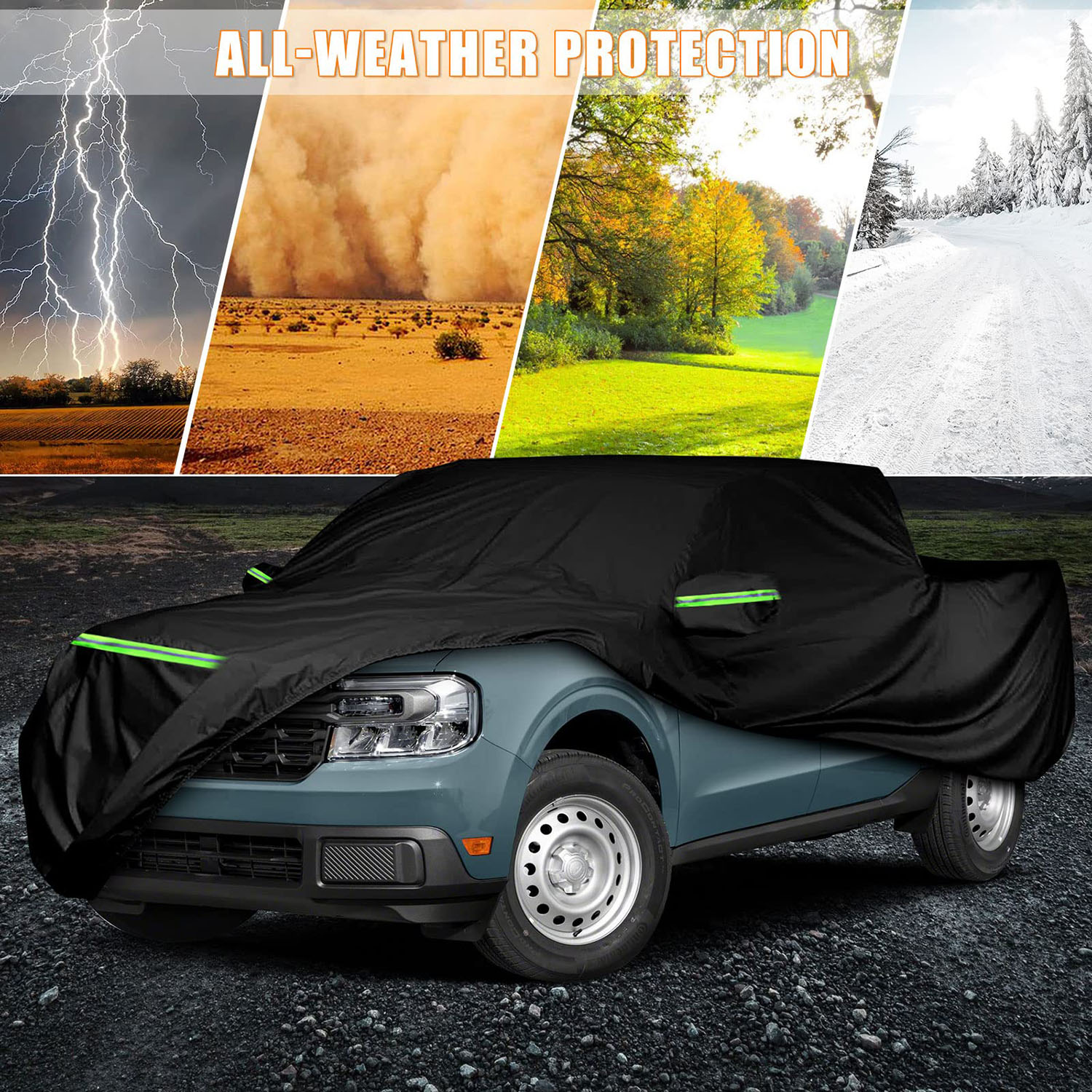 Covelta Waterproof Full Car Cover for 2021–2026 Ford Maverick