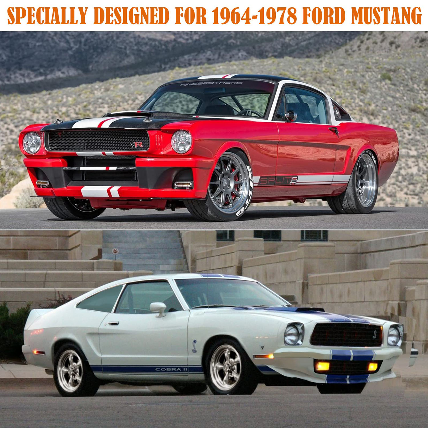 Covelta Waterproof Full Car Cover for 1979–1993 Ford Mustang