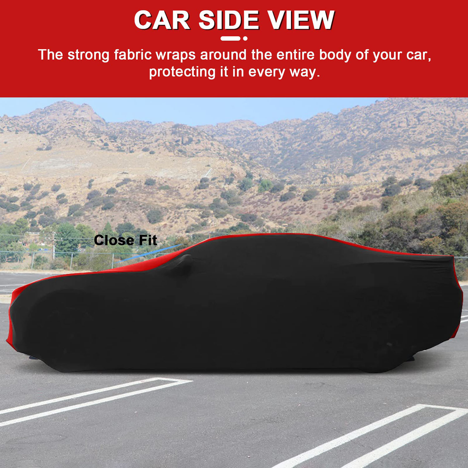 Covelta Indoor Stretch Satin Car Cover for 1994–2026 Ford Mustang
