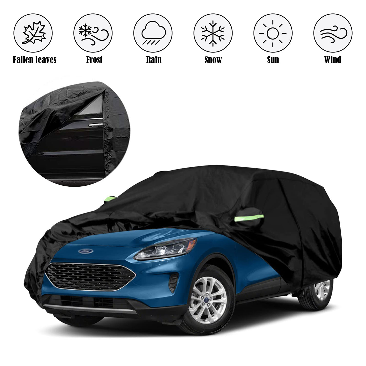 Covelta Waterproof Full Car Cover for 2008–2026 Ford Escape