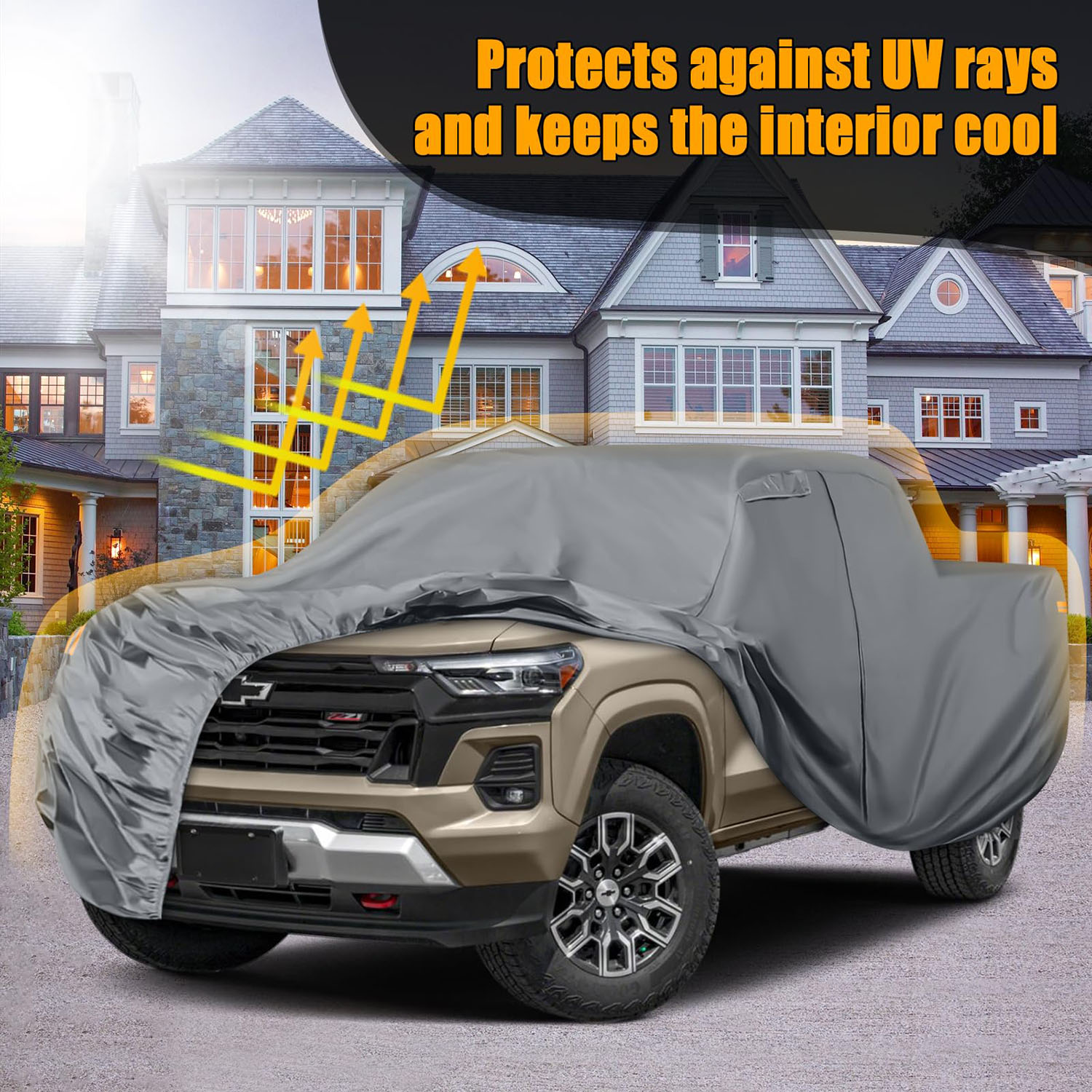 Covelta Waterproof Truck Cover for 2005–2026 Toyota Tacoma / Ford Ranger 5ft Bed