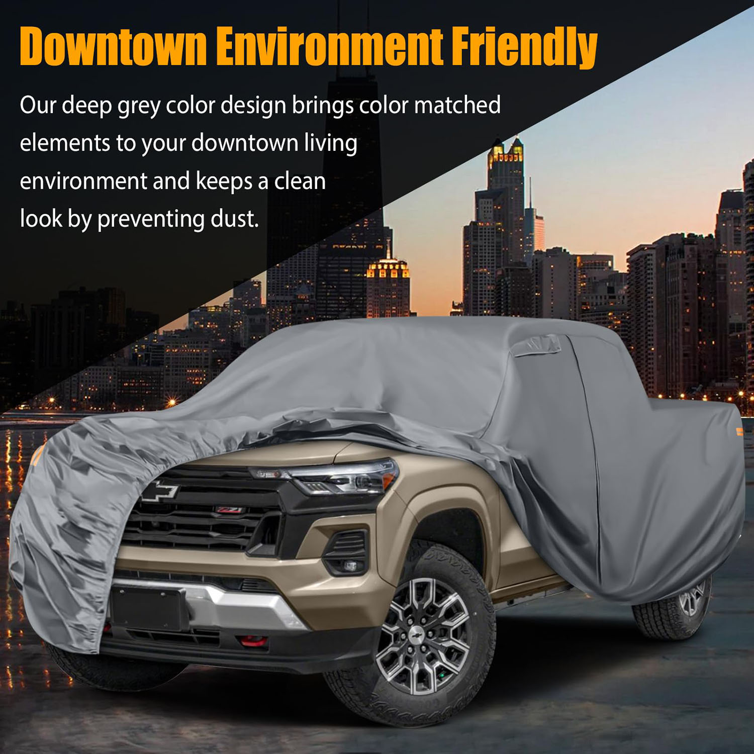 Covelta Waterproof Truck Cover for 2005–2026 Toyota Tacoma / Ford Ranger 5ft Bed