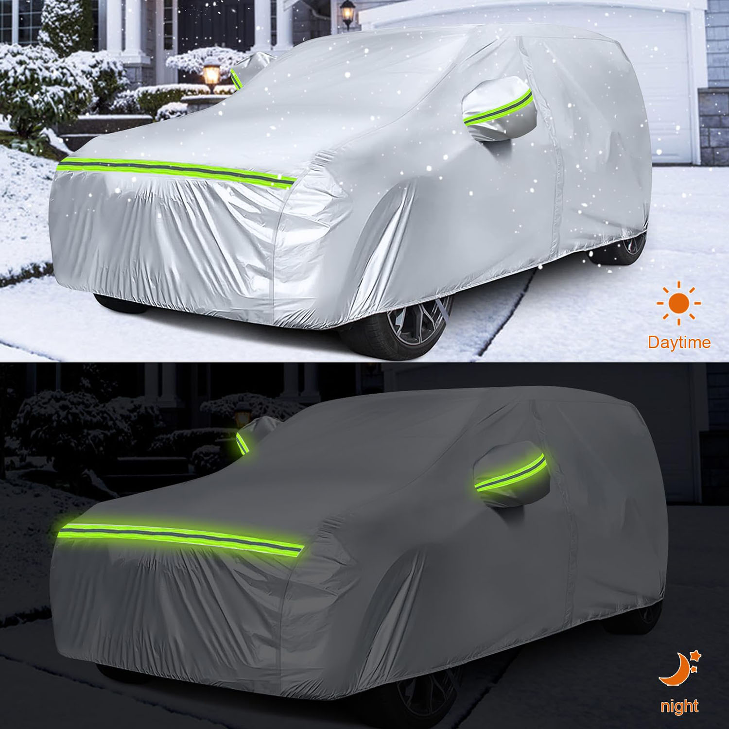 Covelta Waterproof Full Car Cover for 2007–2025 Jeep Wrangler 4 Door