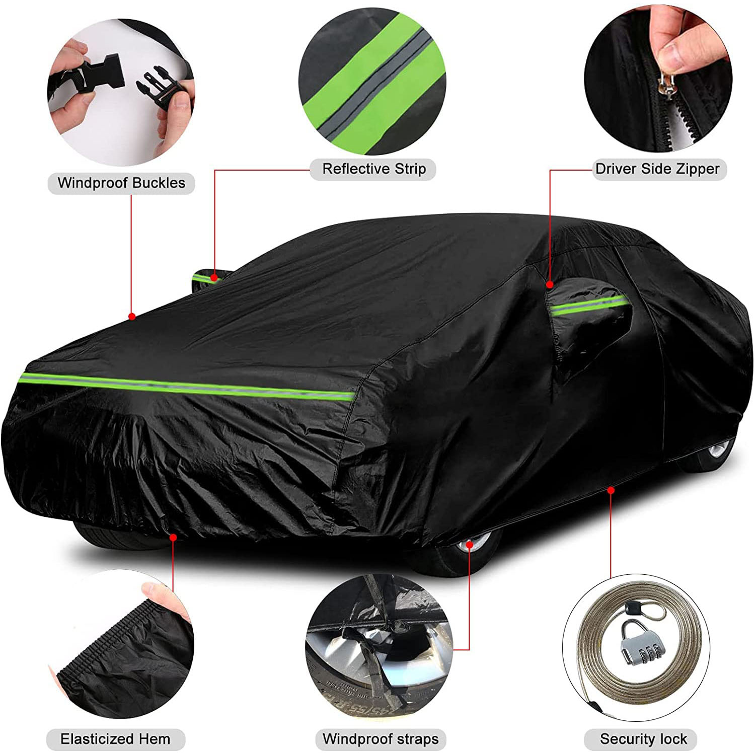 Covelta Waterproof Full Car Cover for 2002–2026 Nissan Altima