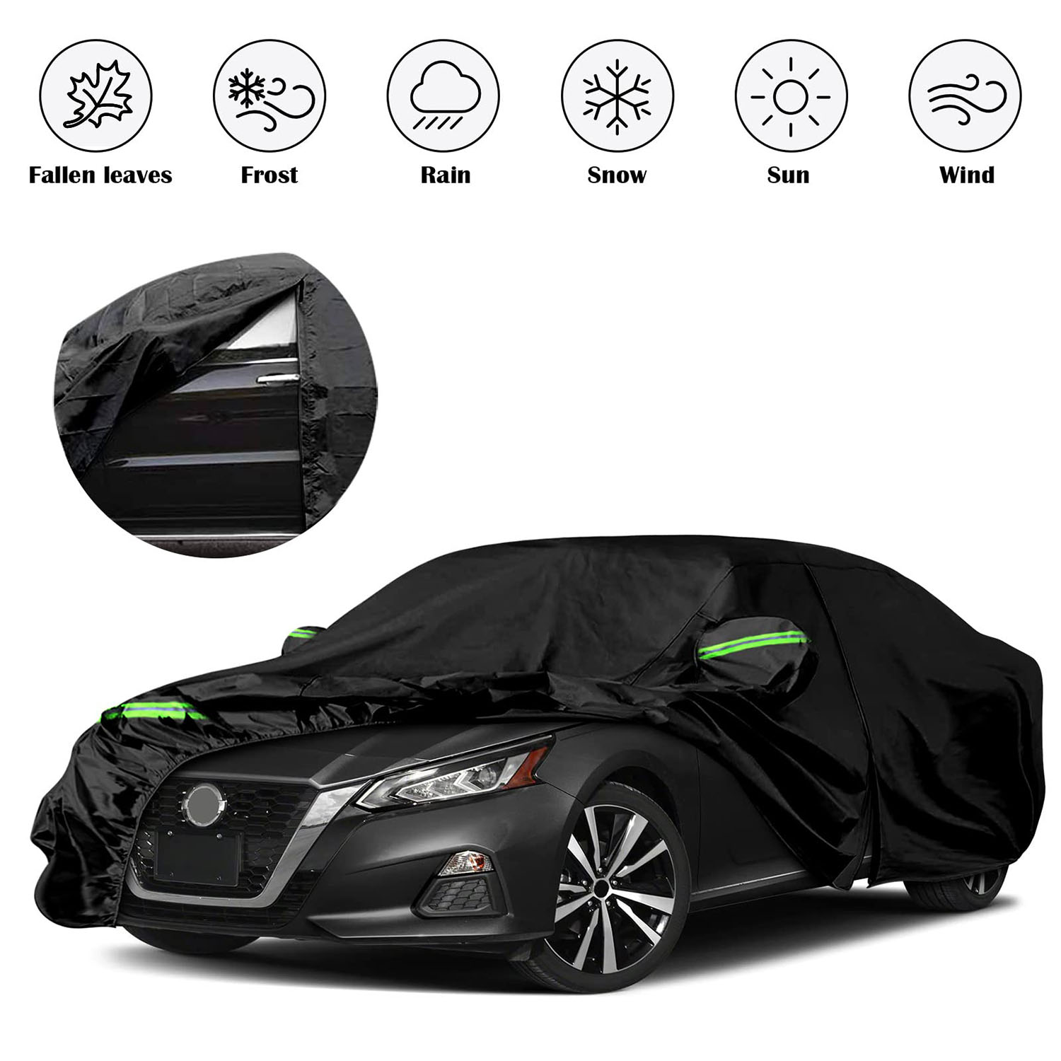 Covelta Waterproof Full Car Cover for 2002–2026 Nissan Altima