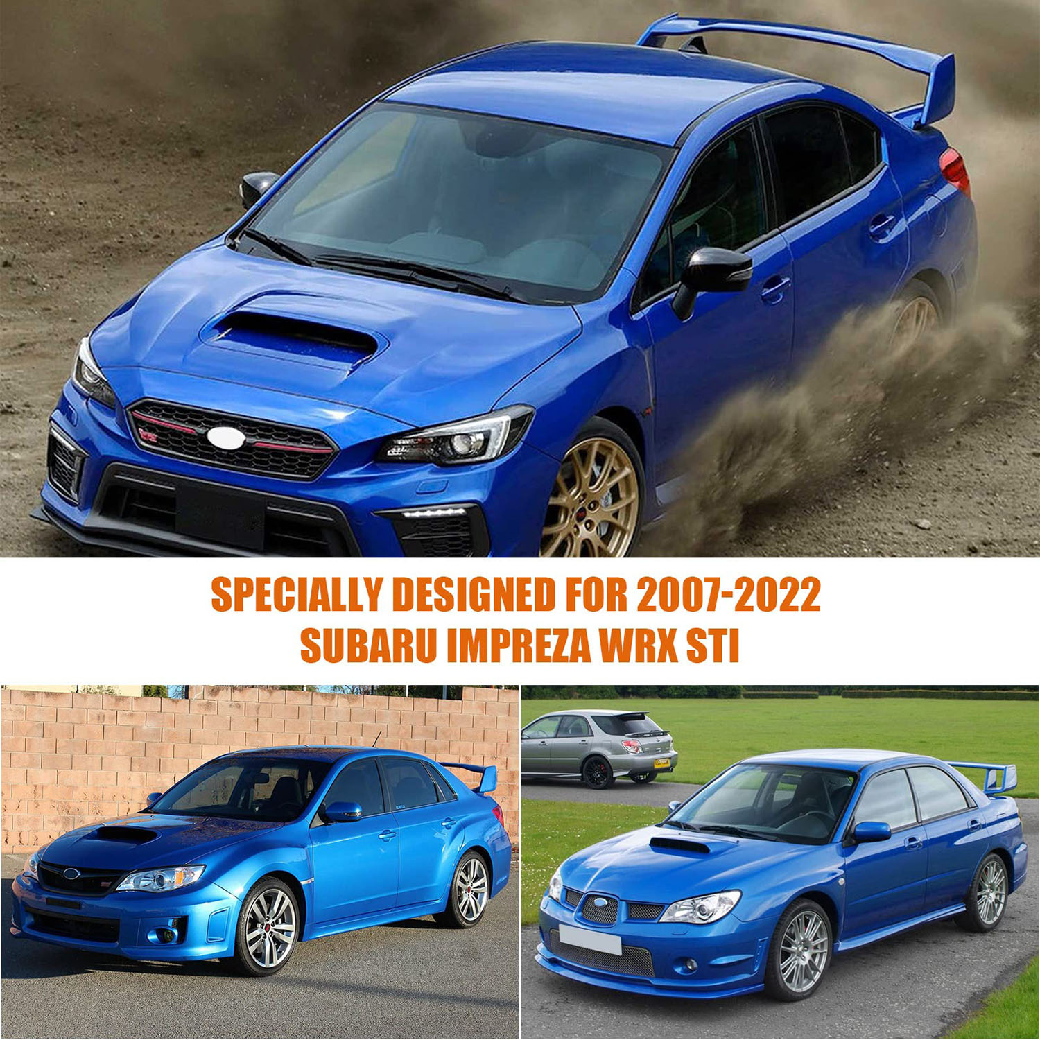 Covelta Waterproof Full Car Cover for 2007–2026 Subaru WRX / Impreza STI