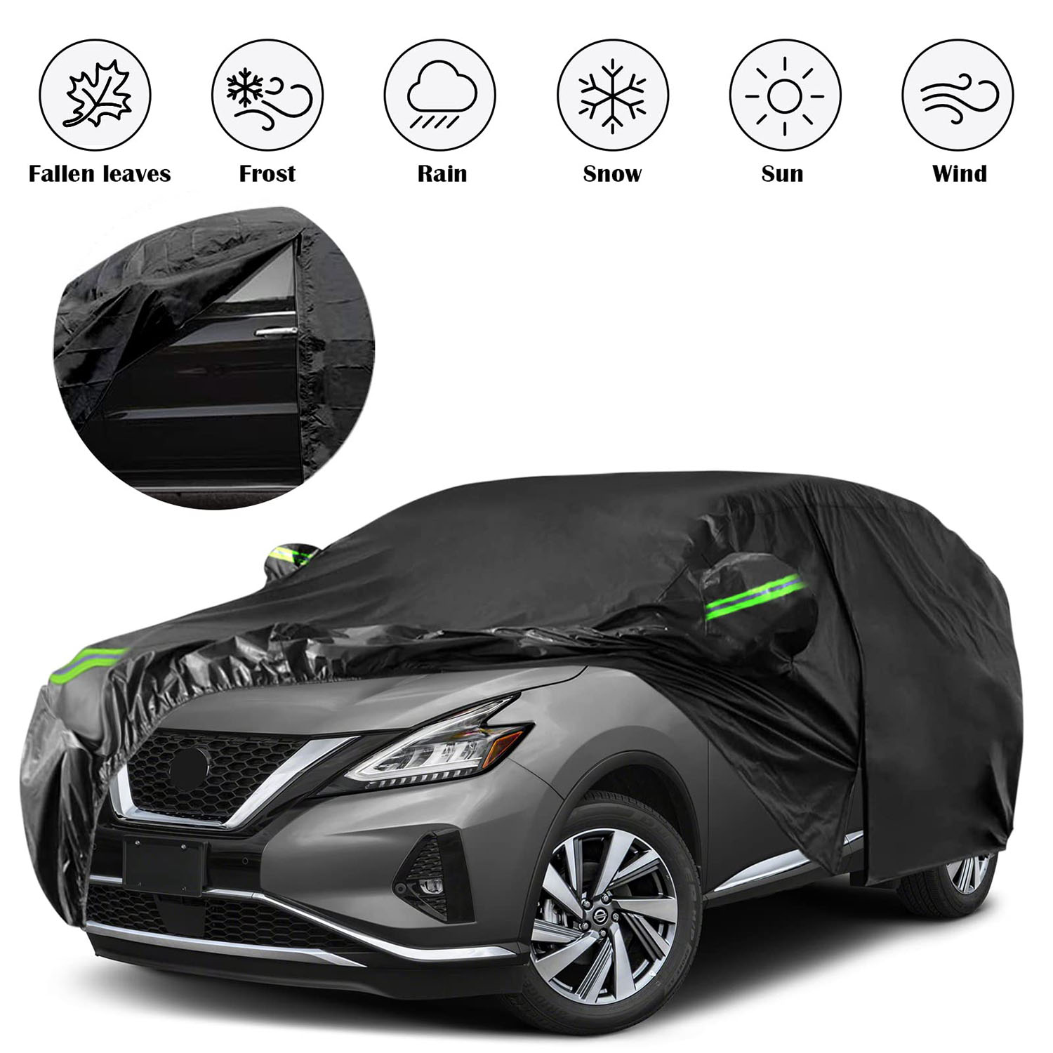 Covelta Waterproof Full Car Cover for 2003–2026 Nissan Murano