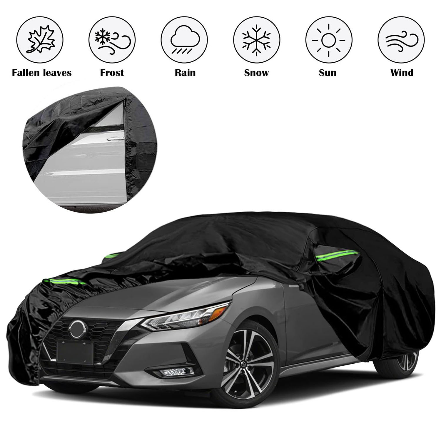Covelta Waterproof Full Car Cover for 1999–2026 Nissan Sentra