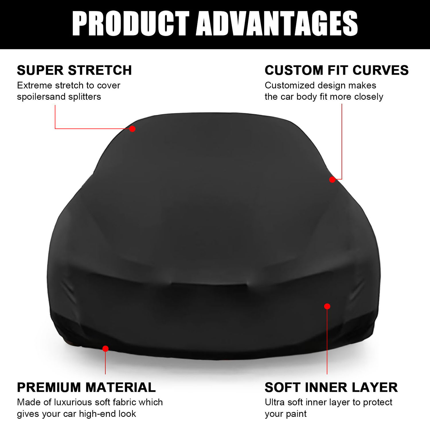 Covelta Stretch Satin Indoor Car Cover for 2002–2005 Ford Thunderbird
