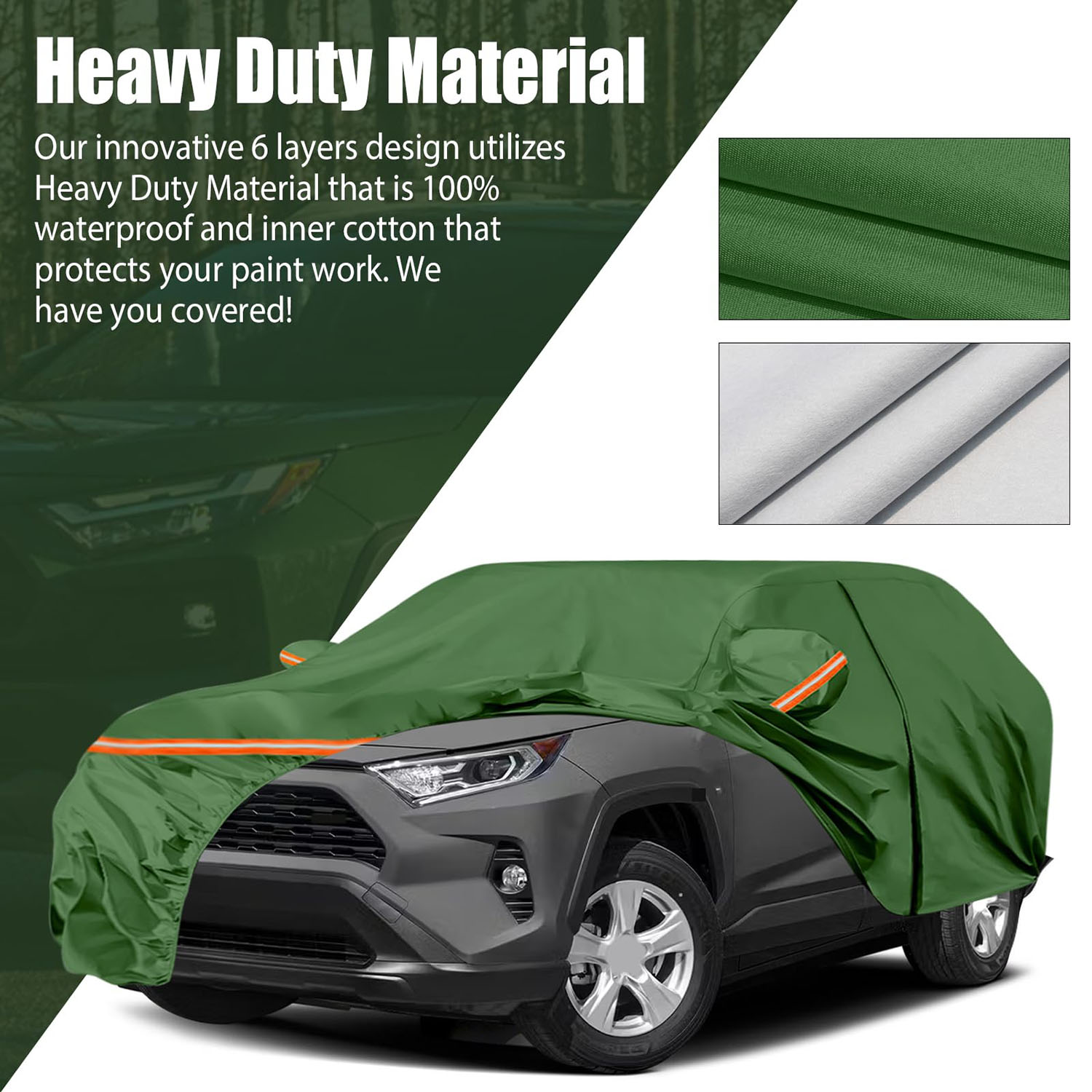 Covelta Waterproof Full Car Cover for 2013–2025 Toyota RAV4